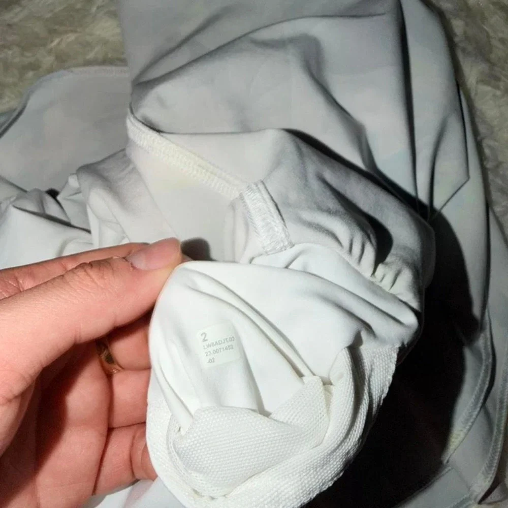 Lululemon Court Rival‎ HR Skirt Size 2 Nouveau Marble NWOT